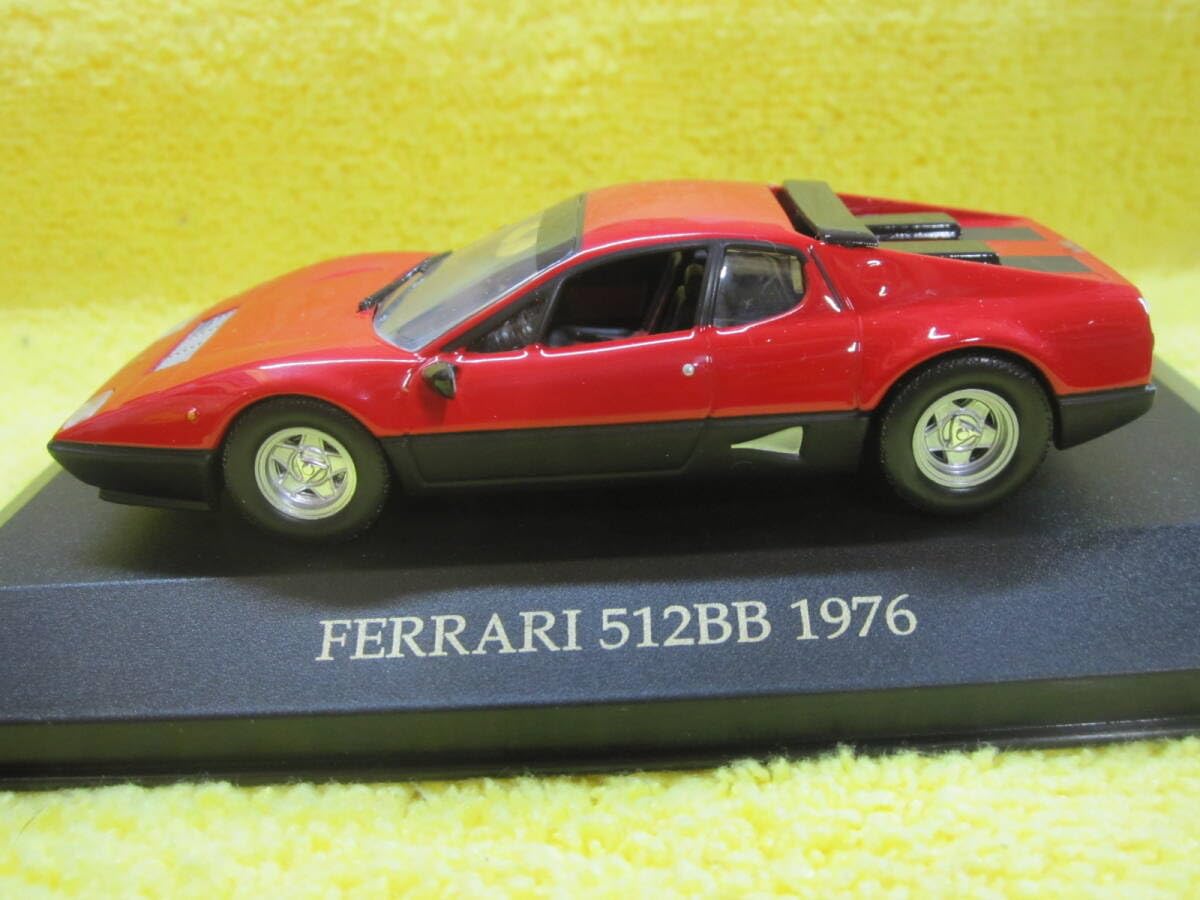 Amazon | IXO FER005 1/43 Ferrari 512BB RED 1976 （フェラーリ